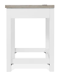 Finn 42" Wood Drop Front Drawer Writing Desk