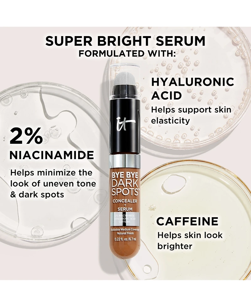 It Cosmetics Bye Dark Spots Concealer + Serum