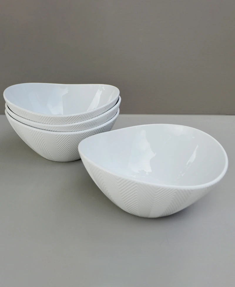 Euro Ceramica Highlands Serving Bowls, Set of 4