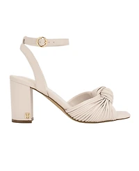 Tommy Hilfiger Women's Sarifina Knotted Block Heel Sandals