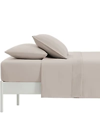 Southshore Fine Linens Classy Pleated 21" Extra Deep Pocket Sheet Set, Queen