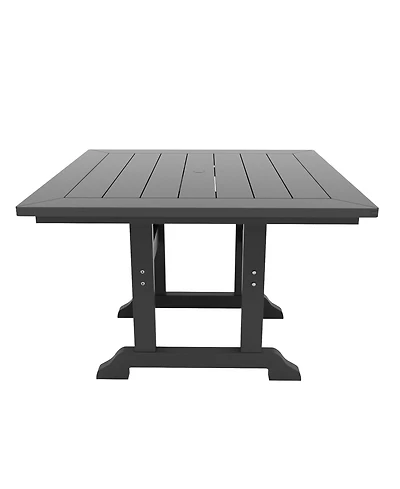 WestinTrends 43" Square Outdoor Patio Dining Table