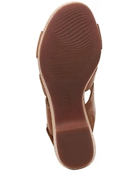 Clarks Women's Collection Giselle Beach Slingback Wedge Sandals