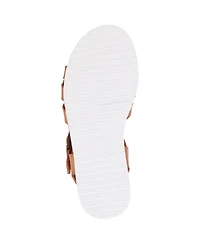 Nina Little Girls Lacey Season Fastening Strap Sandals
