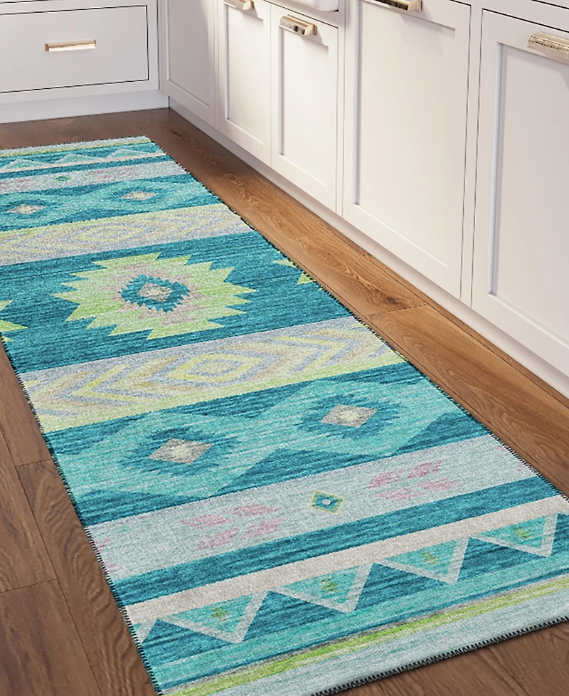 Dalyn Phoenix Washable PH3 2'3" x 7'6" Runner Area Rug