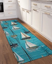 Dalyn Harbor Washable HA8 2'3" x 7'6" Runner Area Rug
