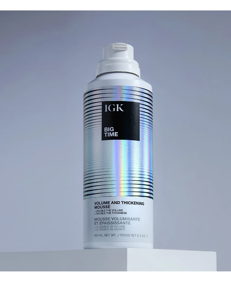 Igk Hair Big Time Volume & Thickening Hair Mousse