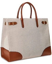 Lauren Ralph Lauren Canvas Extra-Large Devyn Tote Bag