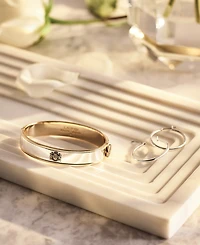 Lauren Ralph Medium Hoop Earrings 1.2"