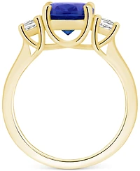 Tanzanite (2-3/4 ct. t.w.) & Diamond (1/3 Oval Ring 14k Gold