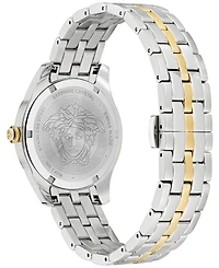 Versace Women's Swiss Greca Time Two-Tone Stainless Steel Bracelet Watch 35mm