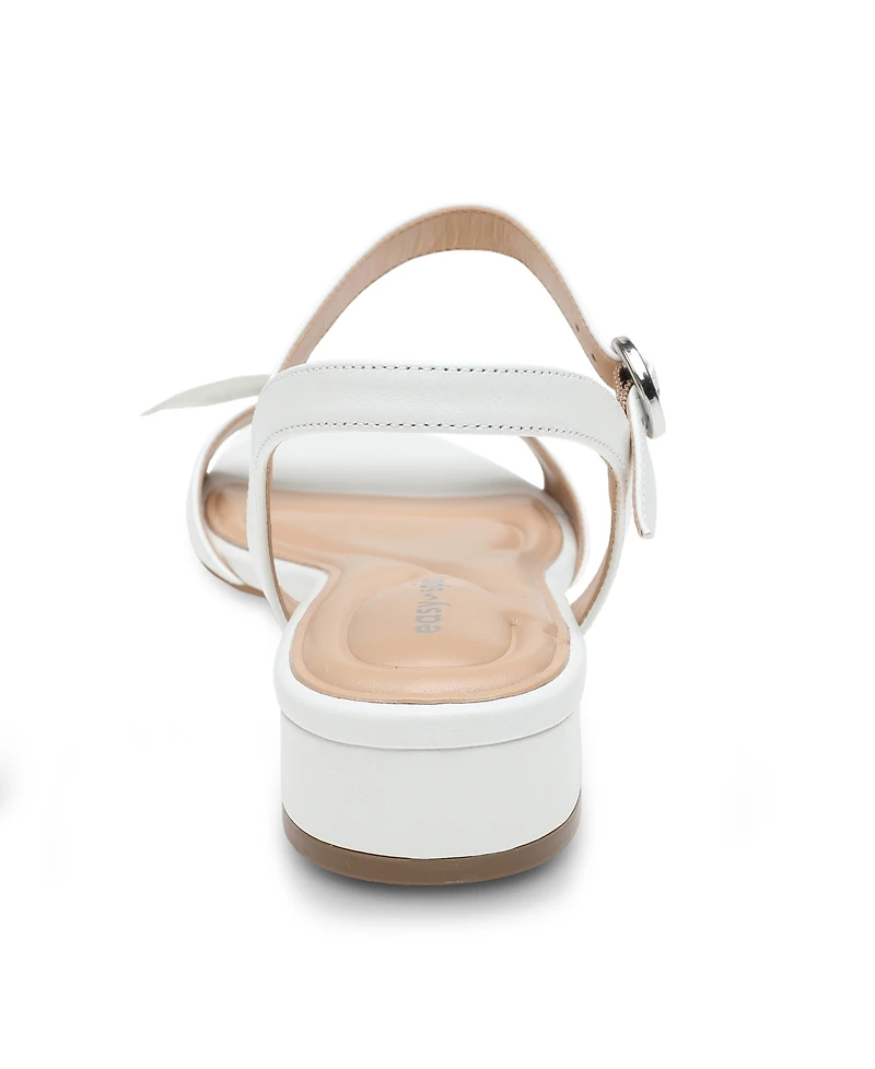 Easy Spirit Women's Ginova Round Toe Block Heel Dress Sandals