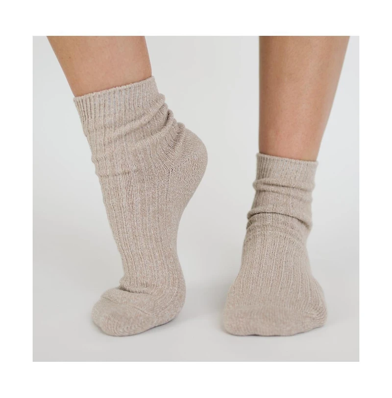 Cozy Earth Modern Crew Cut Socks for Women