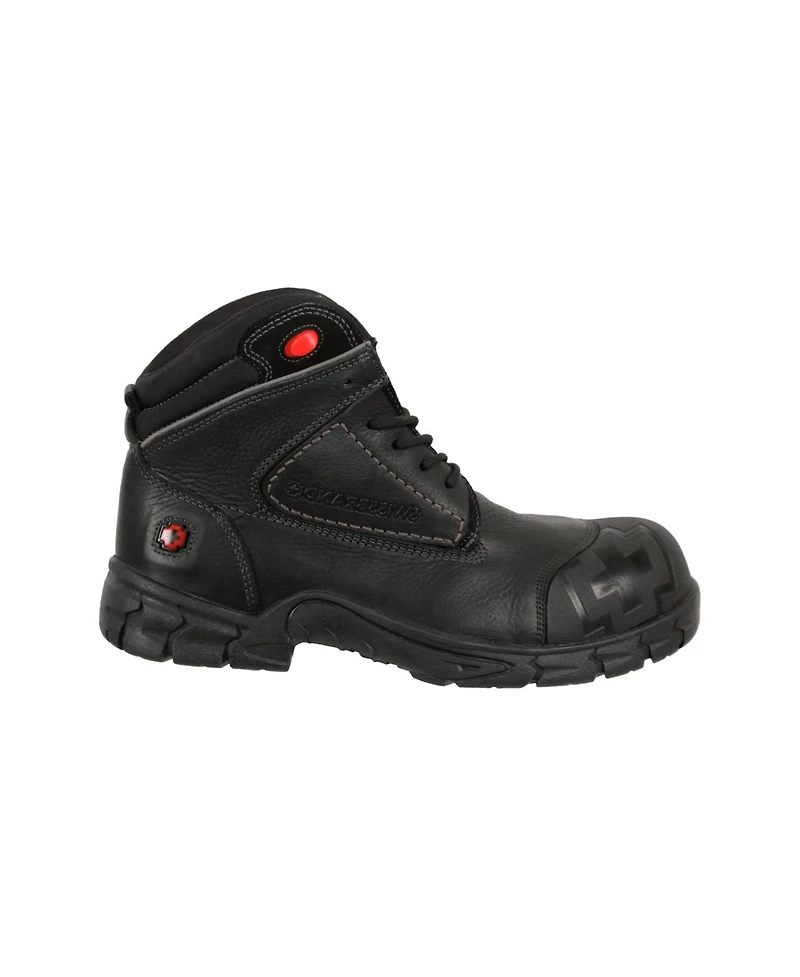 Swissbrand Men's Work Boot Gladiator 510701 Black