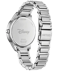 Citizen Eco-Drive Women's Disney Disco Minnie Mouse Stainless Steel Bracelet Watch 37mm