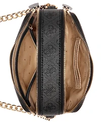 Guess Noelle Small 4G Basique Monogram Camera Crossbody