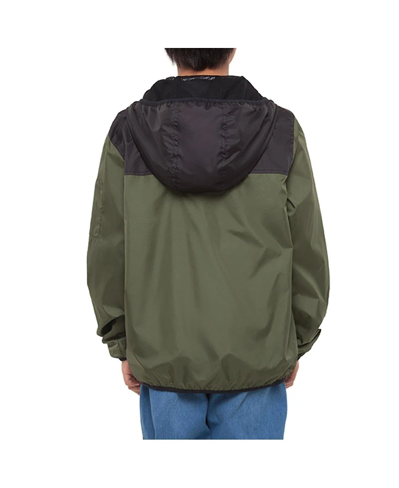 Little and Big Boys Lightweight Windbreaker hooded Jacket