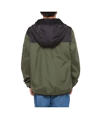 Little and Big Boys Lightweight Windbreaker hooded Jacket