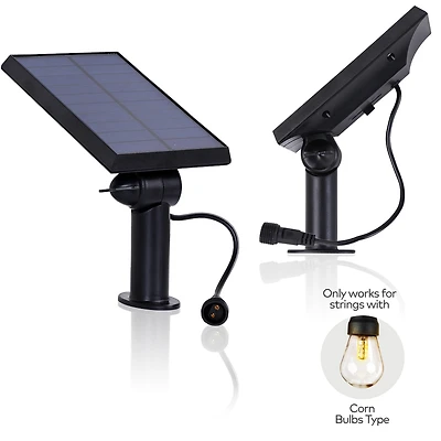 Brightech Ambience Pro 3.5" 2-Watt Solar Panel for Brightech's Ambience Pro Solar String Lights