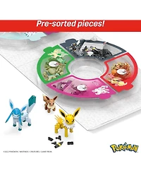 Mega Construx Pokemon Every Eevee Evolution Toy Building Set