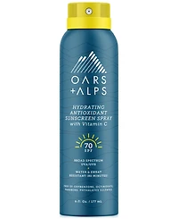 Oars + Alps Hydrating Antioxidant Sunscreen Spray Spf 70, 6 oz.