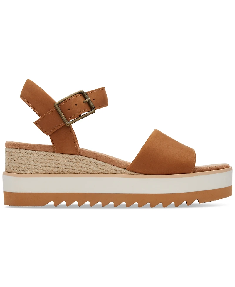 Toms Women's Diana Platform Wedge Sandals