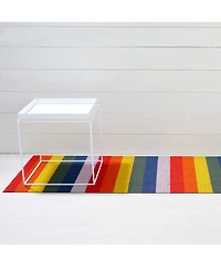 Chilewich Pride Stripe Shag Floor Runner, 24'' x 72''