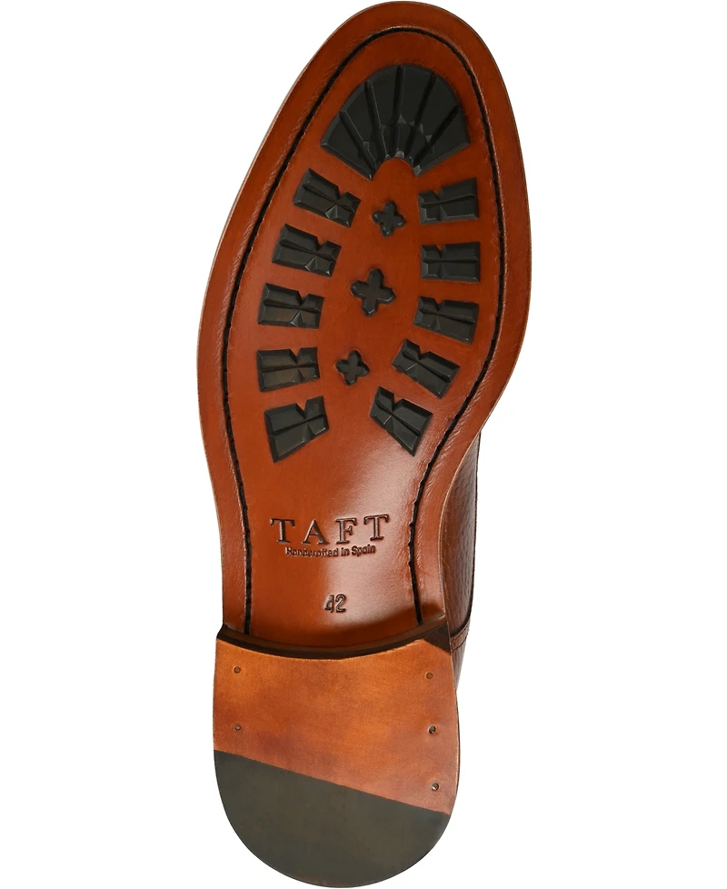 Taft Men's Rome Full-grain Leather Cap Toe Dress Boots