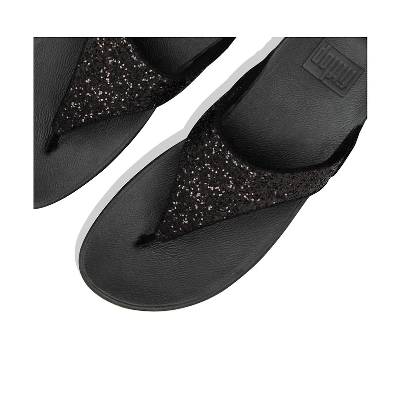 FitFlop Women's Lulu Glitter Toe-Thongs Sandal