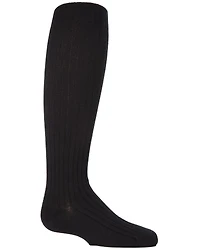 MeMoi Little Girls Ribbed Cotton Blend Sweater Tights
