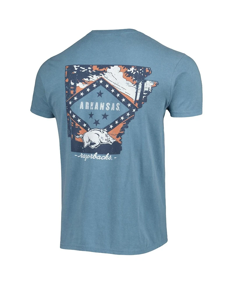 Men's Blue Arkansas Razorbacks Hyperlocal T-shirt