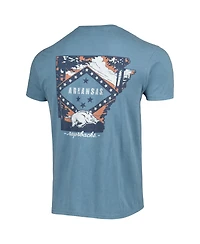 Men's Blue Arkansas Razorbacks Hyperlocal T-shirt