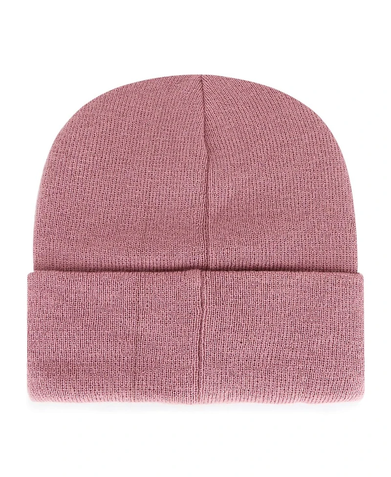 Women's '47 Brand Pink New England Patriots Haymaker Cuffed Knit Hat
