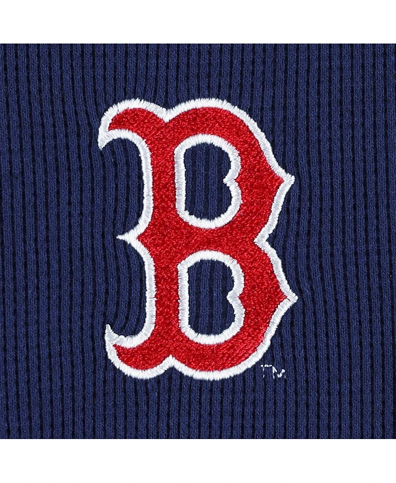 Men's Dunbrooke Boston Red Sox Navy Maverick Long Sleeve T-shirt