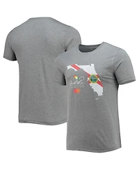 Men's Ahead Heathered Gray Arnold Palmer Invitational Florida State Flag Tri-Blend T-shirt