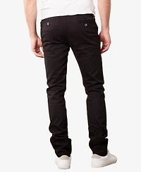 Galaxy By Harvic Men's Super Stretch Slim Fit Everyday Chino Pants