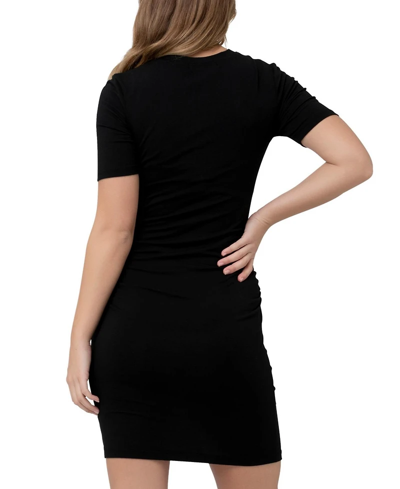 Ripe Maternity Organic Nursing Short Sleeve Dress
