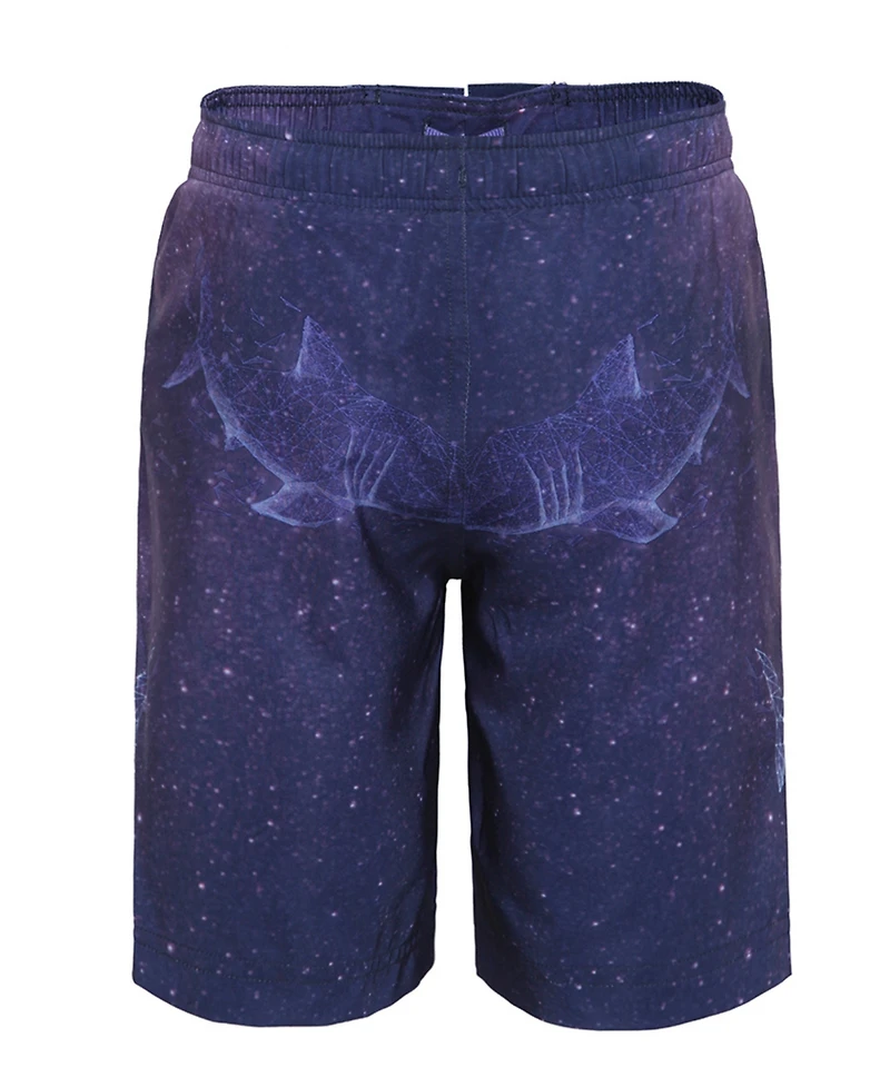 Rokka&Rolla Boys 4-Way Stretch Quick Dry Board Shorts Swim Trunks with Mesh Lining UPF50