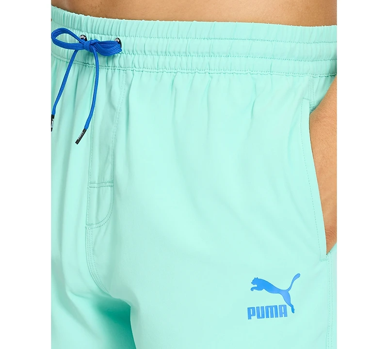Puma Men's Archive 7" Swim Trunks