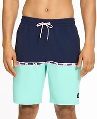 Puma Men's Colorblocked 9" Swim Trunks