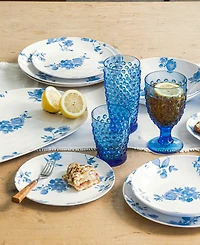 Abode Homewares Cottage Floral Low Bowl Set of 6