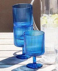 Abode Homewares Mesa Stacking Wine Goblet Set of 6