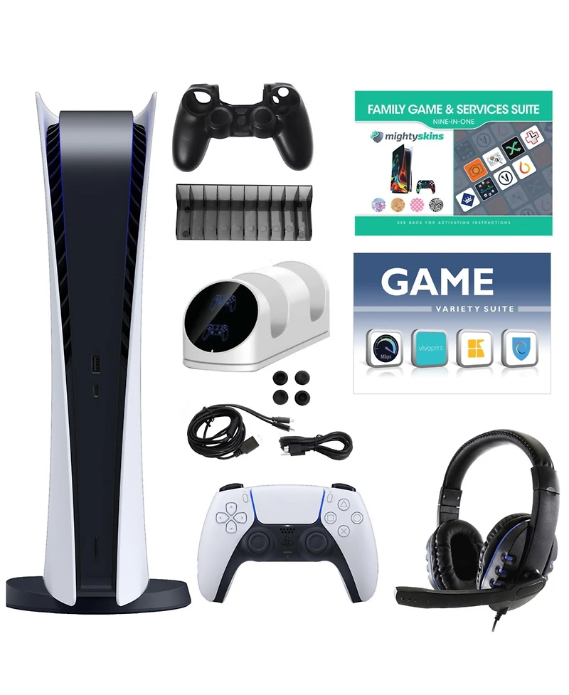 Sony PlayStation Core Digital Console with Accessories Kit and 2 Vouchers