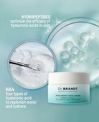 dr. brandt Needles No More Hyaluronic Face Cream, 1.7 oz.