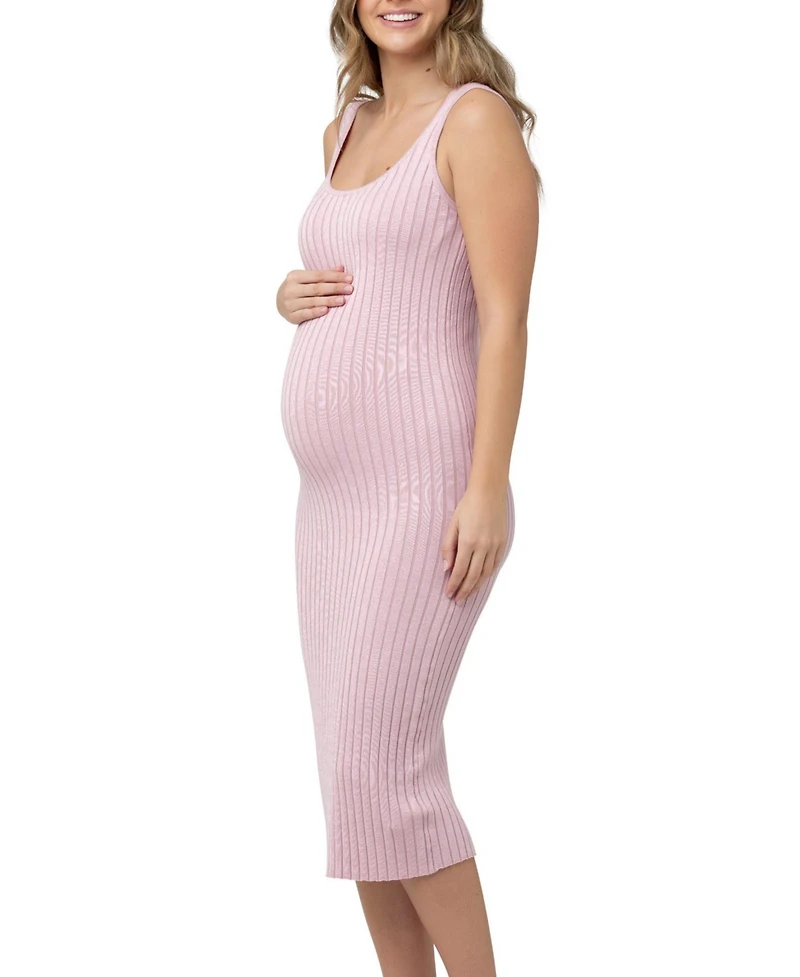 Ripe Maternity Carmen Rib Knit Tank Dress
