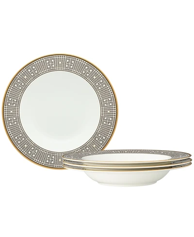 Noritake Infinity 4 Piece Soup Bowl Set 12 oz, Service for