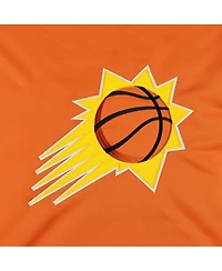 Women's Starter Purple, Orange Phoenix Suns Split Colorblock Satin Full-Snap Varsity Jacket