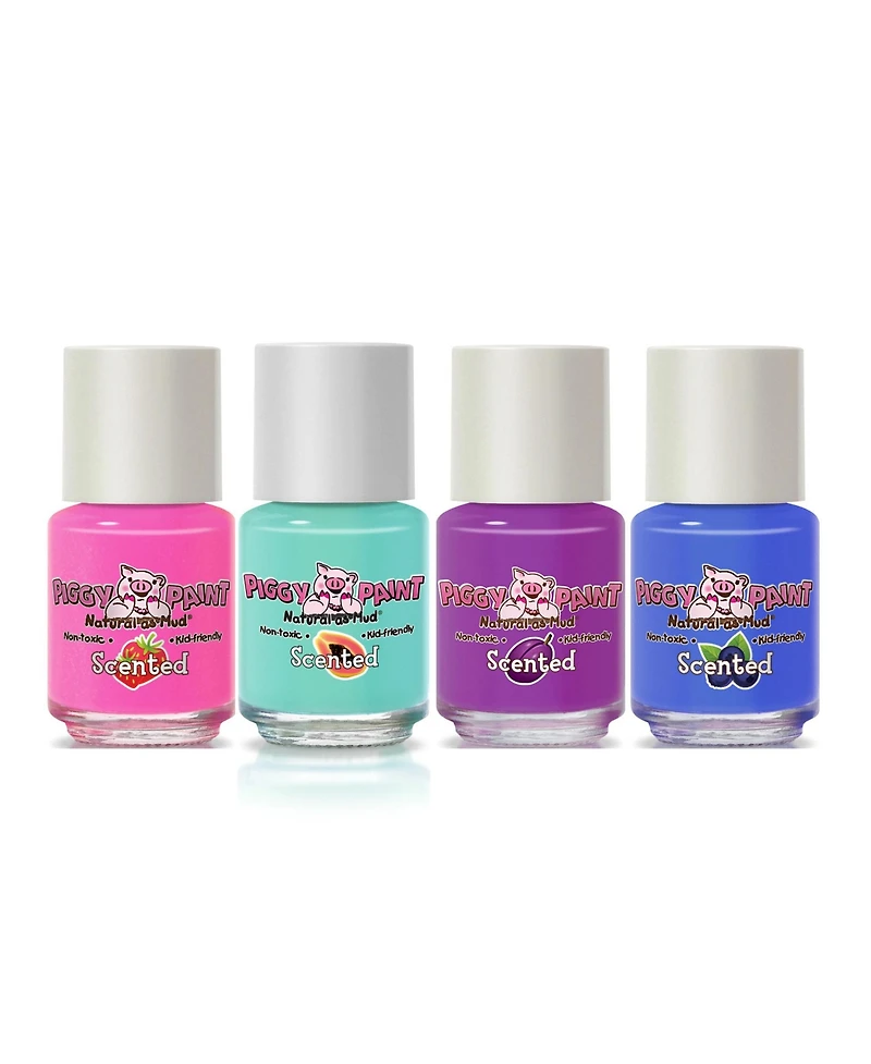 Piggy Paint Scented Fruit Fairy Non-toxic Nail Polish Gift Set for Kids
