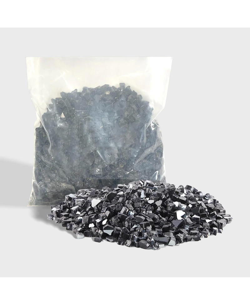 WestinTrends Fire Pit Glass Tempered Rocks for Fireplace Accessories