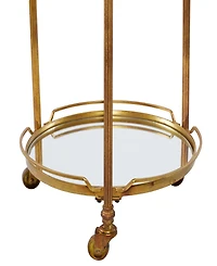 Brass Iron Bar Cart